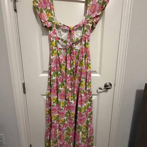 Show Me Your Mumu Cathy Maxi Dress – Groovy Floral – Size Small - Picture 4 of 9